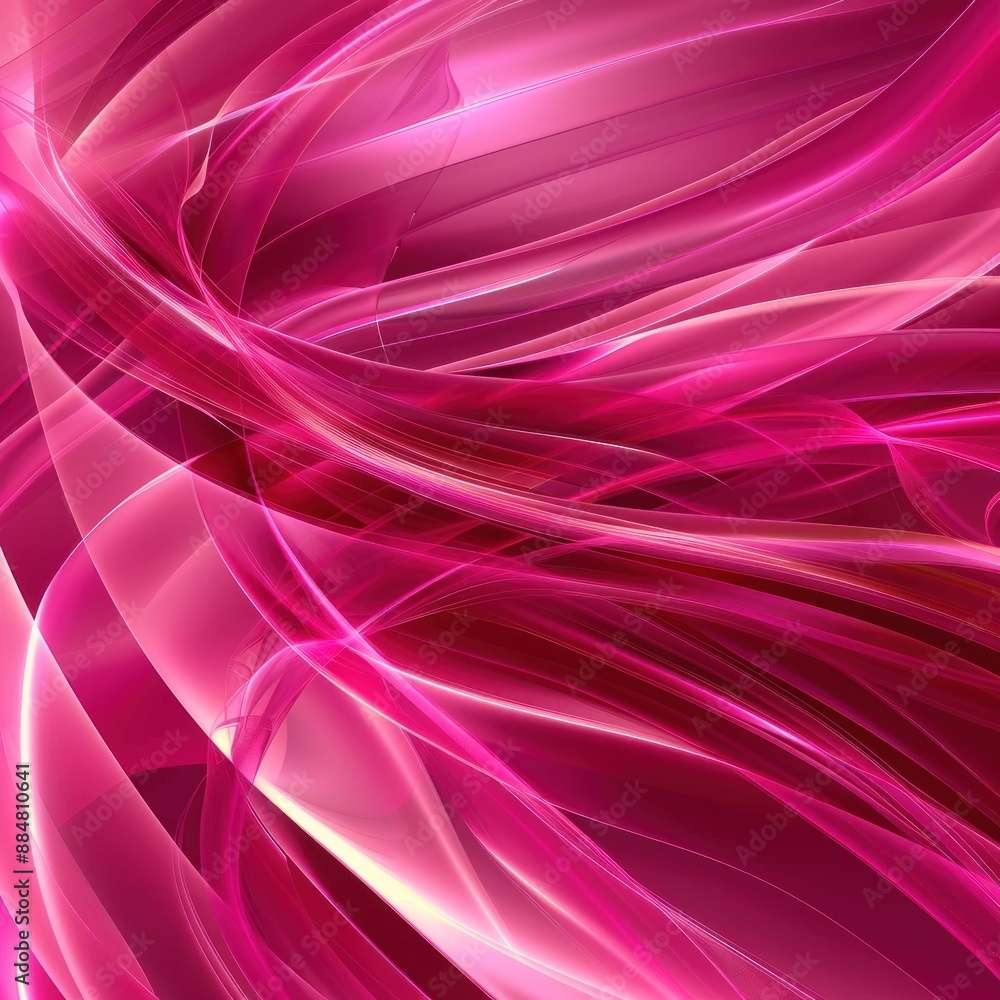 Fototapeta premium Abstract Pink Swirling Pattern