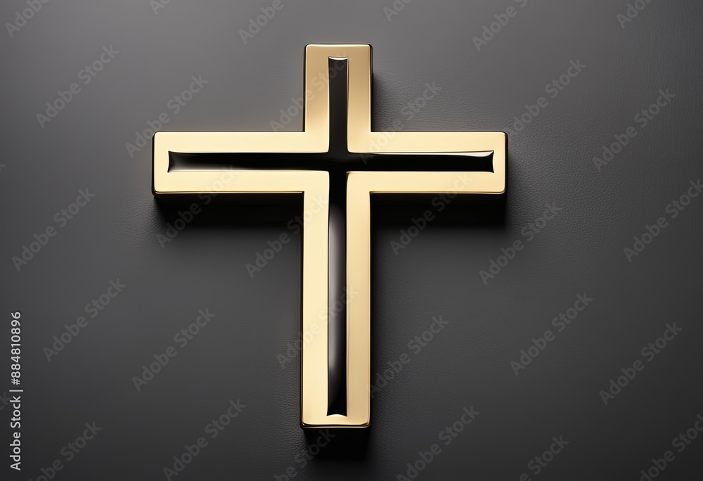Christian Cross on isolated background Christian Cross on isolated background