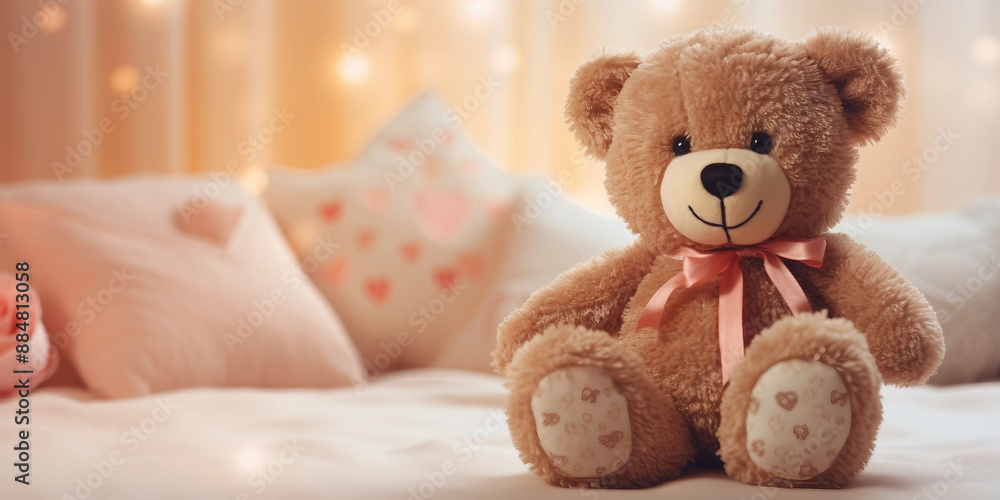 closeup Adorable brown teddy bear closeup Adorable brown teddy bear