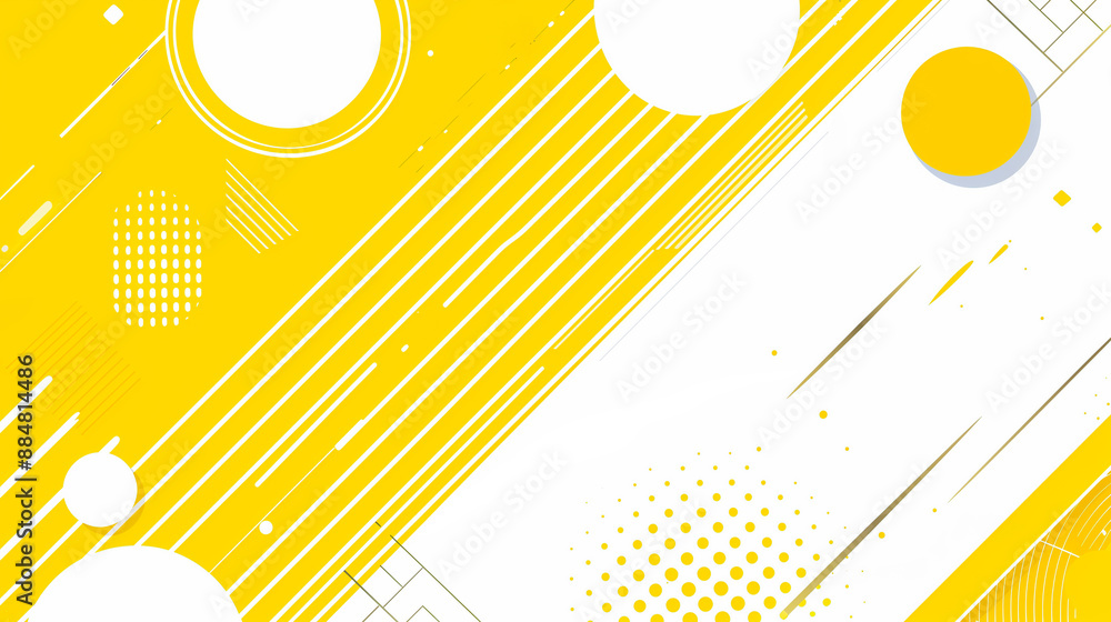 Obraz premium Dynamic abstract artwork with flowing lines