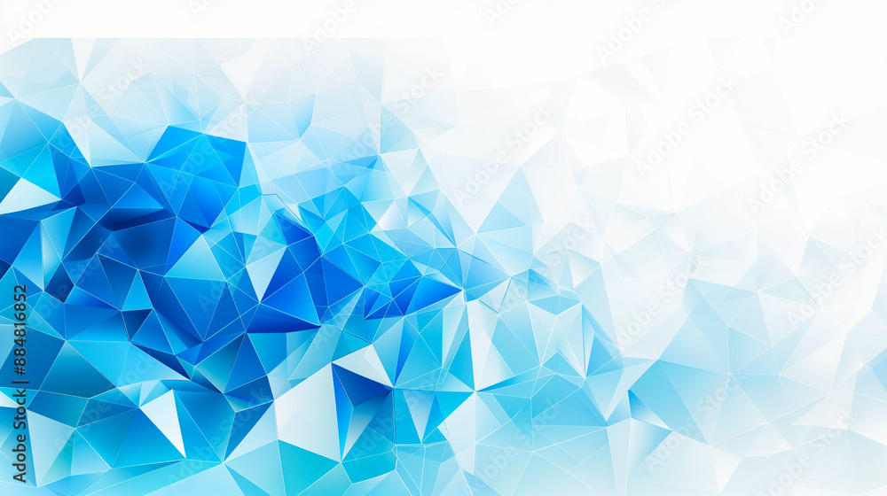 Blue geometric abstract design Blue geometric abstract design