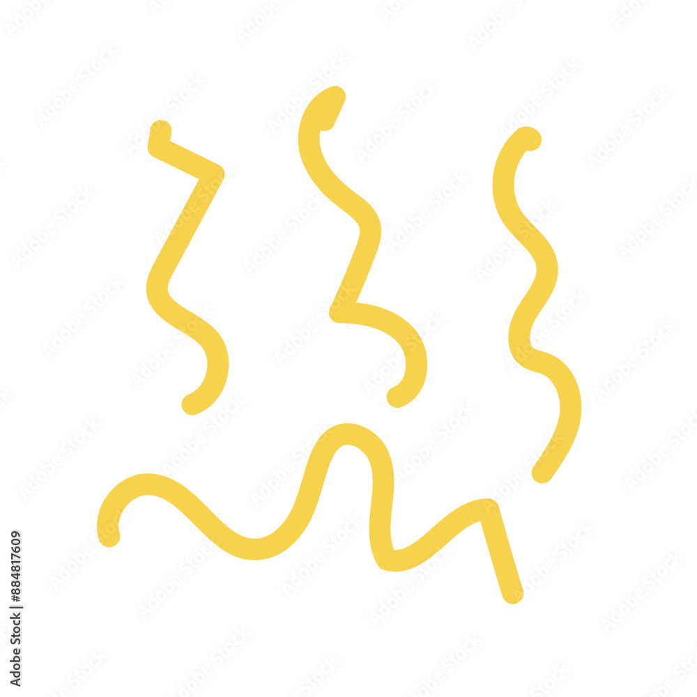 Brown neutral squiggly lines vectors Brown neutral squiggly lines vectors
