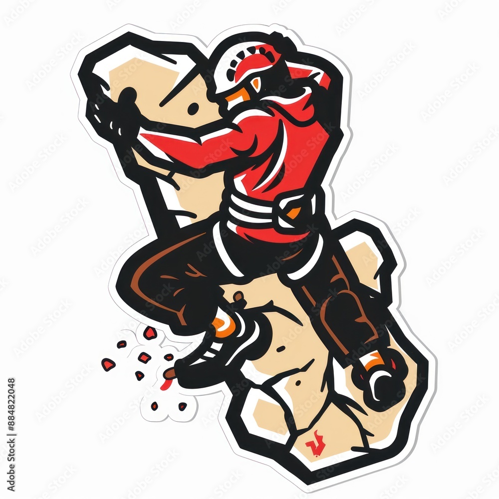 Rock Climbing Illustration Rock Climbing Illustration