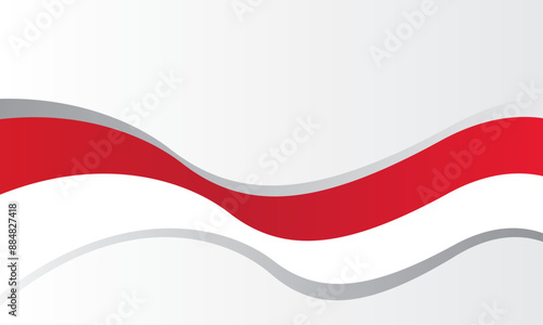 Free Download Wave flag Indonesia, Indonesia Independence day background - GFXLoad