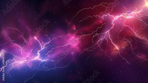  abstract background with lightnings