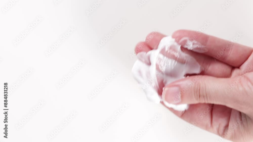 hands with soft nourishing and moisturizing cream hands with soft nourishing and moisturizing cream