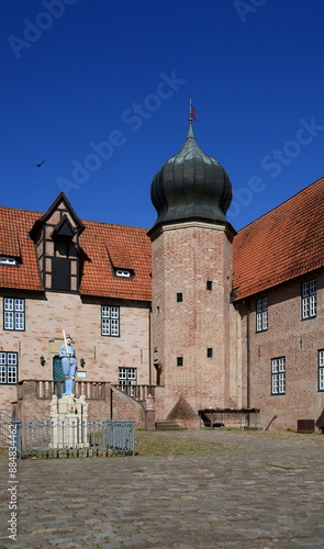 Historical Castle in the Town Bad Bederkesa, Lower Saxony photo