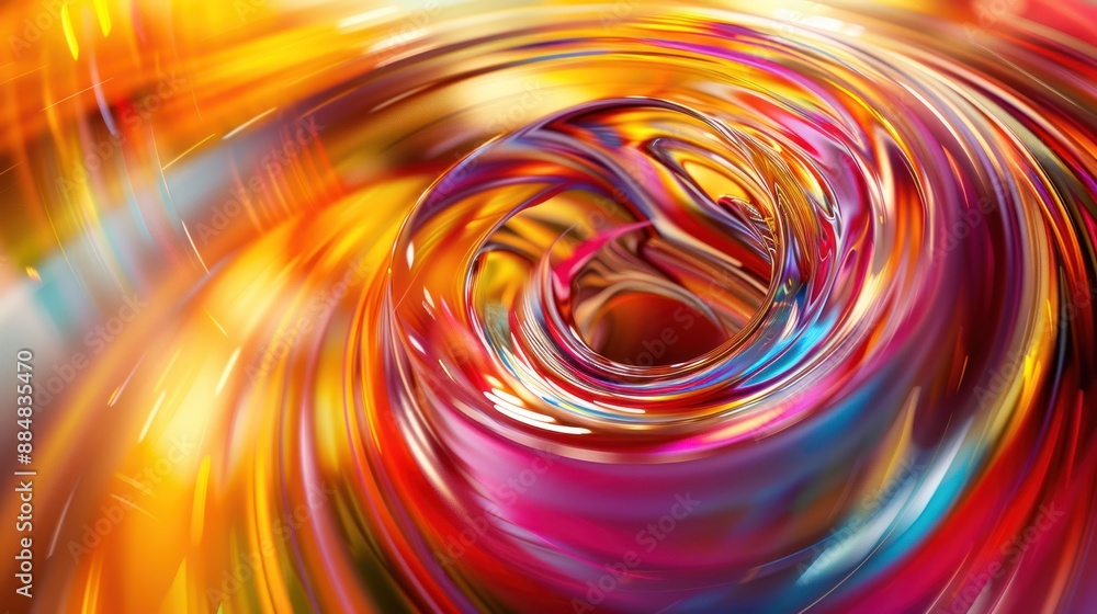 Abstract Swirling Colors Abstract Swirling Colors
