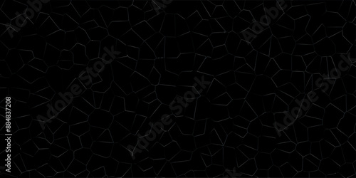 Wallpaper Mural Abstract geometric mosaic broken tiles design stained seamless geometric retro pattern broken quartz crystalized polygonal diamond shape vintage vector background. Torontodigital.ca