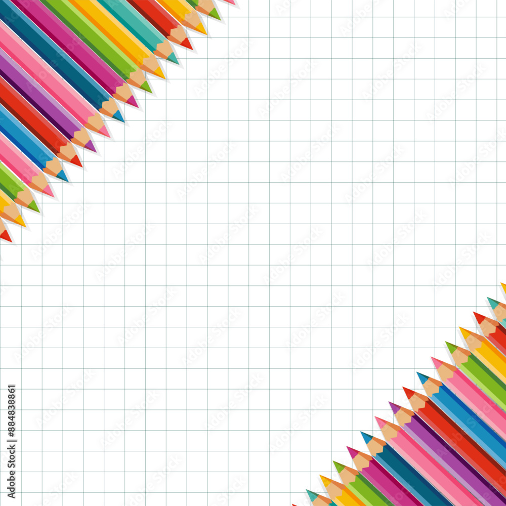 Back to school background banners vector illustration Back to school background banners vector illustration