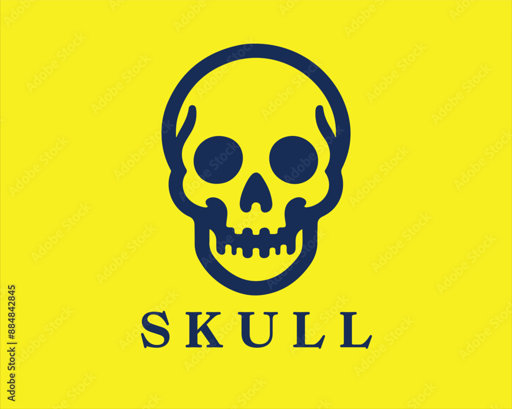 Skull Logo Design Vector Template. Skull Head Vector
Skull Logo Design Vector Template. Skull Head Vector