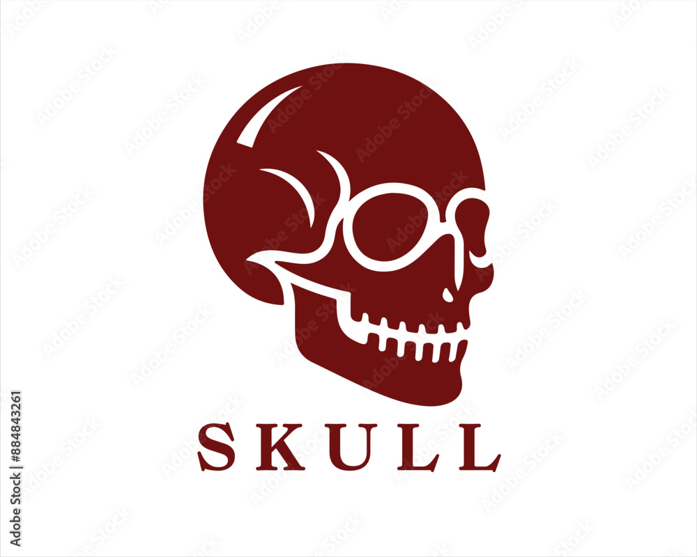 Skull Logo Design Vector Template. Skull Head Vector
Skull Logo Design Vector Template. Skull Head Vector