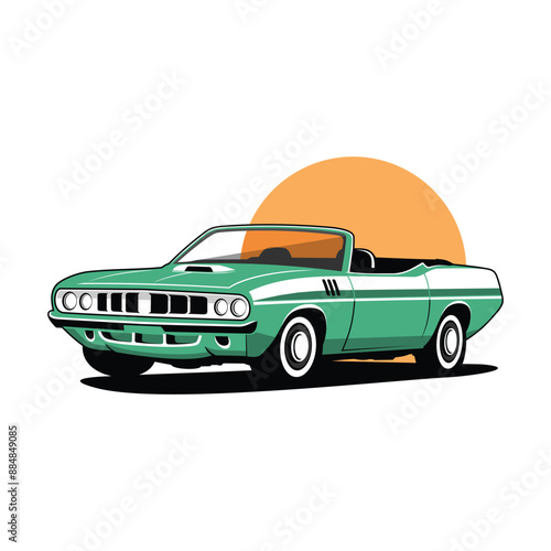 retro car car classic car sport car illustration of a car car vector logo