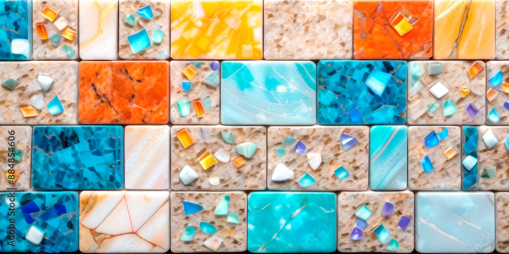 mosaic of bright colored stones abstract background mosaic of bright colored stones abstract background