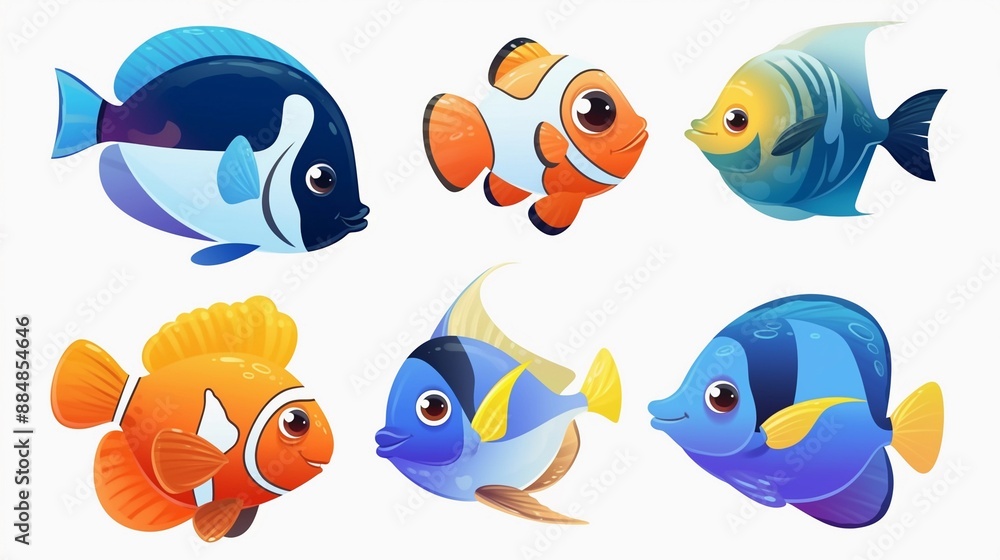 熱帯魚のアイコン10 熱帯魚のアイコン10