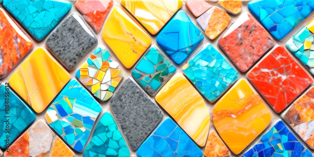 mosaic of bright colored stones abstract background mosaic of bright colored stones abstract background