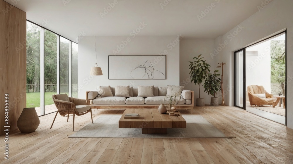 Fototapeta premium modern living room