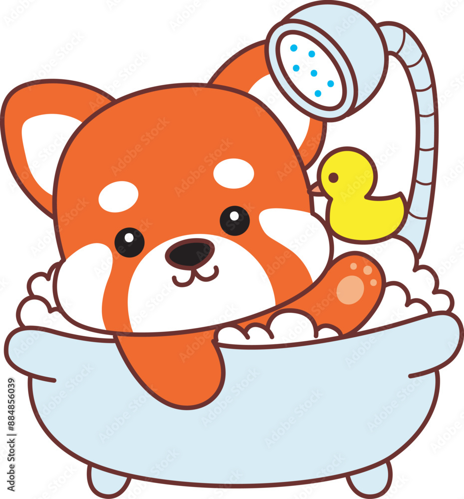 Illustration of Cute Red Panda activities.
Icon of funny red panda sticker elements. Illustration of Cute Red Panda activities.
Icon of funny red panda sticker elements.