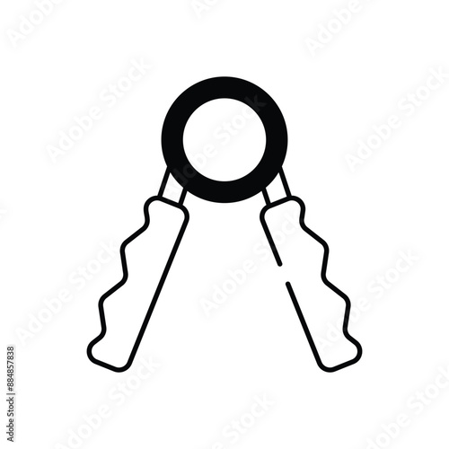 Punching Dummy vector icon