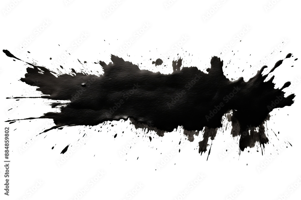 Black paint brush strokes isolated on transparent background, high-resolution PNG for creative art projects, digital design, and professional graphics Black paint brush strokes isolated on transparent background, high-resolution PNG for creative art projects, digital design, and professional graphics