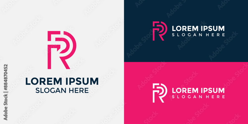 R Logo Design Template Vector Graphic Branding R Logo Design Template Vector Graphic Branding
