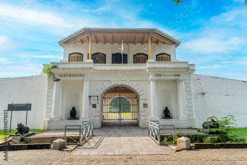 Vastenburg Fort, a Dutch heritage fort located in the city of Surakarta, Indonesia. This fort was built in 1745. photo