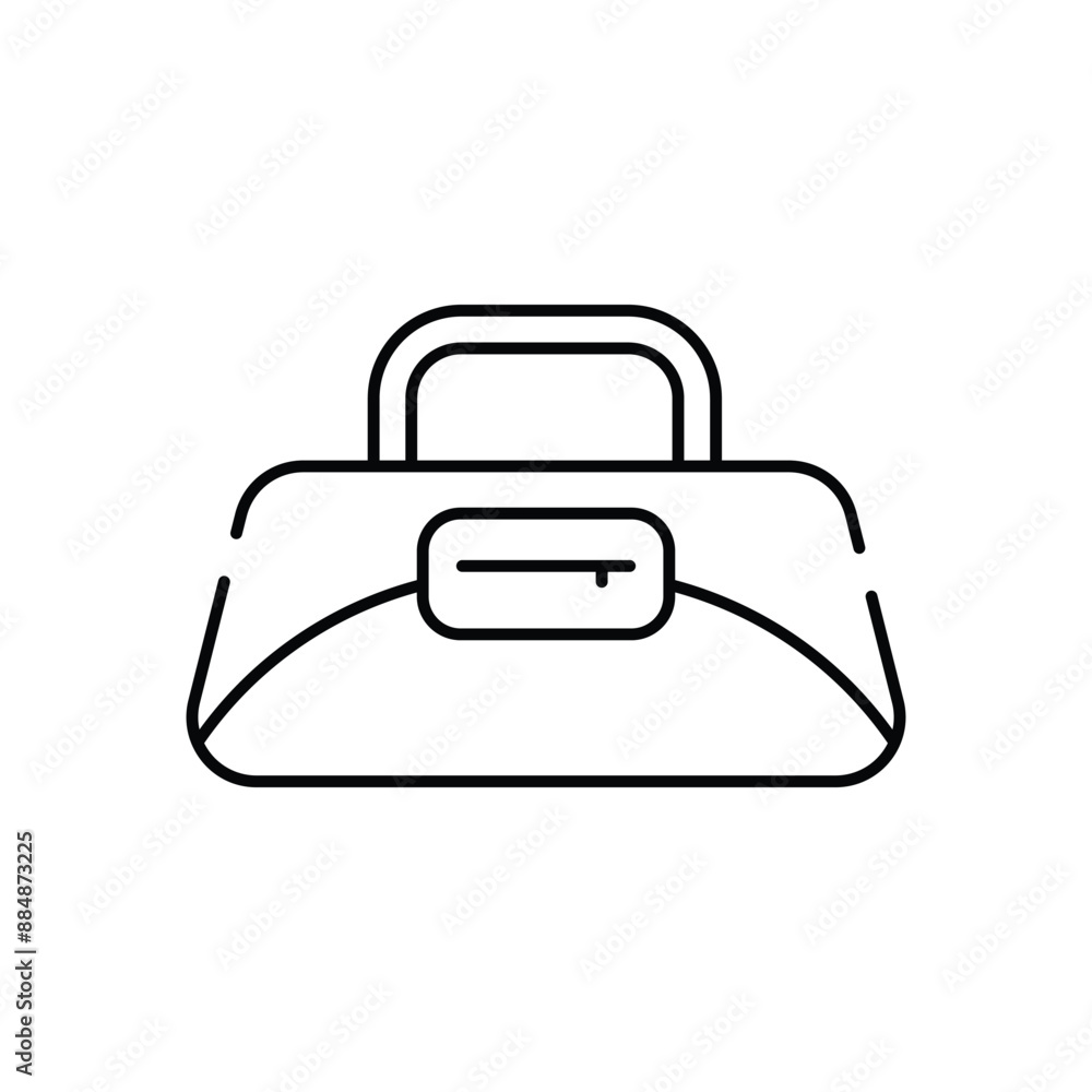 Boxing Gym Bag vector icon Boxing Gym Bag vector icon