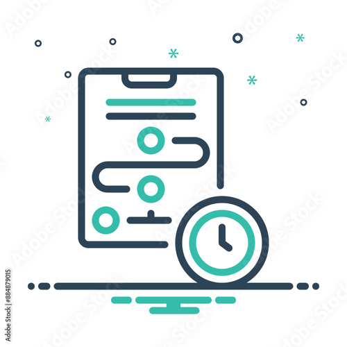 Mix icon for planning