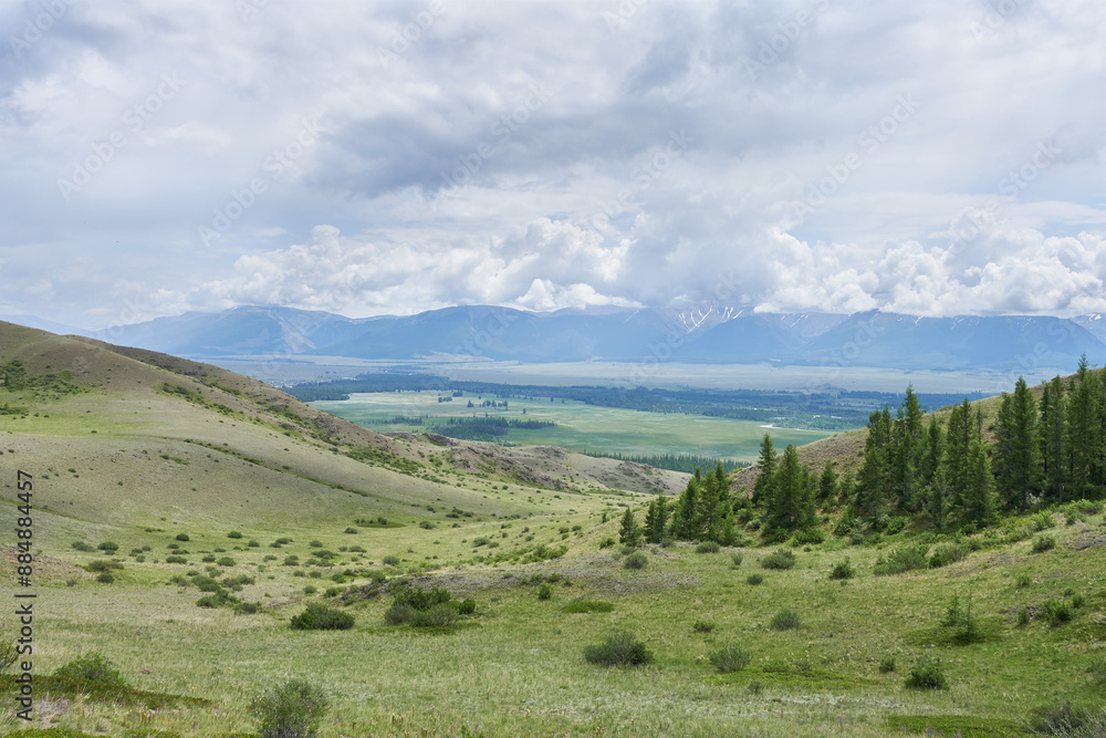 Fototapeta premium Mountain scenery in Mountain Altai. Beautiful nature in the mountains.