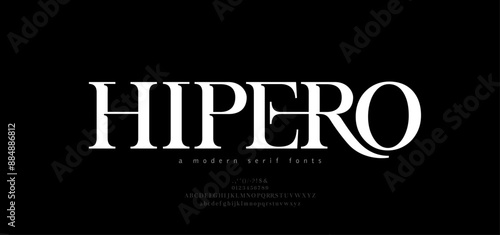 Elegant alphabet letters font logo. Typography luxury classic lettering serif fashion fonts decorative wedding vintage retro logos. vector illustration