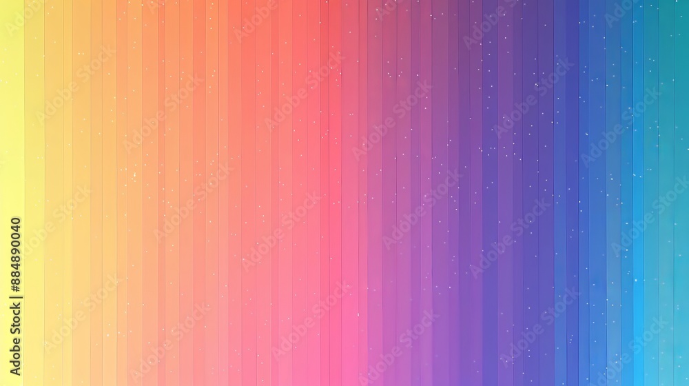 Obraz premium Abstract Rainbow Stripes