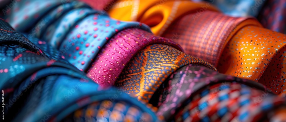 Close up of a bunch of ties, perfect for fashion blogs Close up of a bunch of ties, perfect for fashion blogs