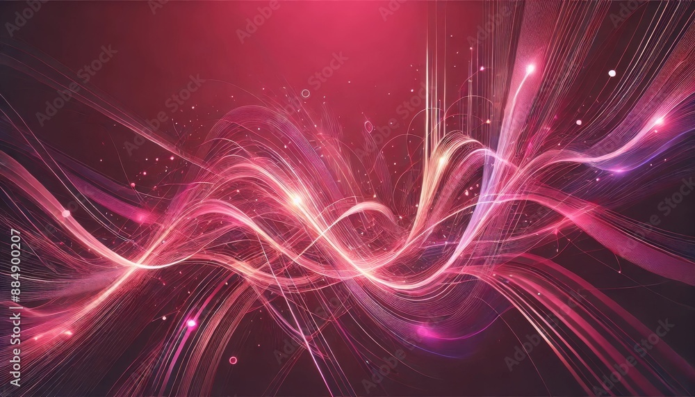 dynamic pink light trails with a glowing effect. dynamic pink light trails with a glowing effect.