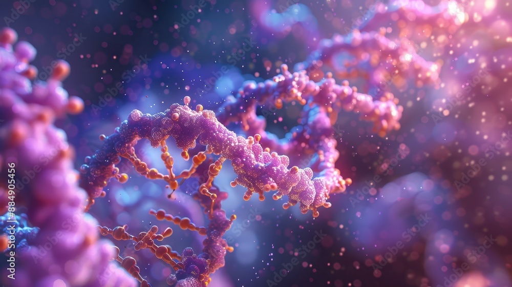DNA Replication: Biological process in cells duplicating DNA to pass complete genetic instructions to new generations.
DNA Replication: Biological process in cells duplicating DNA to pass complete genetic instructions to new generations.
