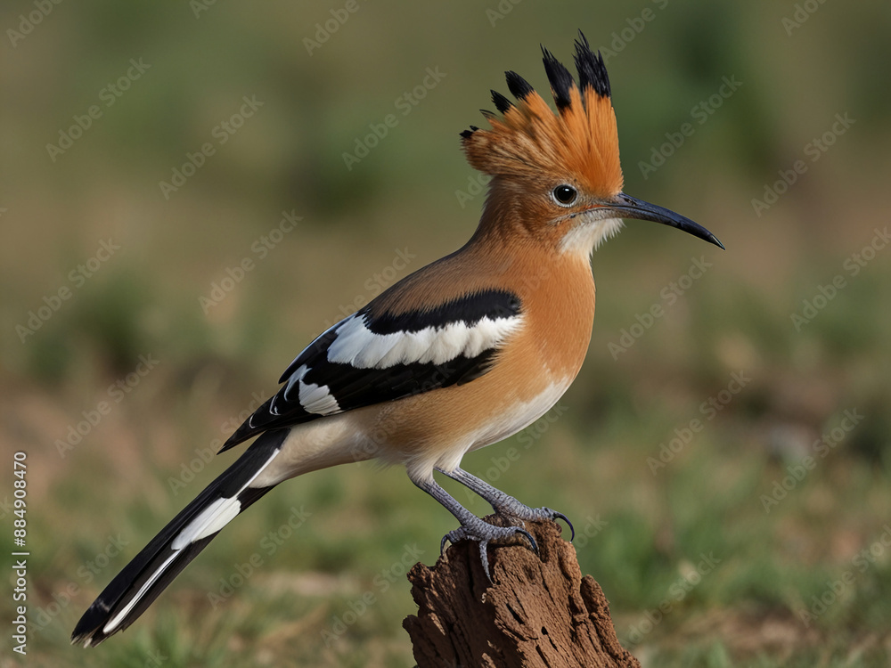 Upupa epops Hoopoe, AI generated Upupa epops Hoopoe, AI generated