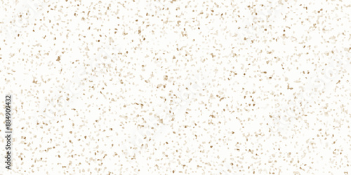 Terrazzo flooring consists of chips of marble texture. quartz surface brown, white for bathroom or kitchen countertop. brown paper texture background. rock stone marble backdrop textured illustration.