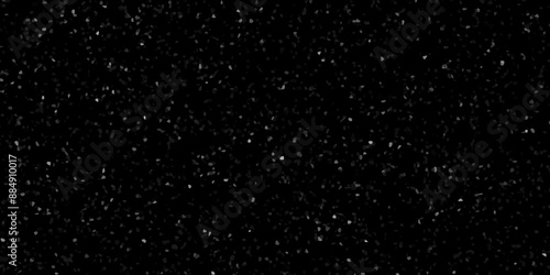 Terrazzo flooring consists of chips of marble texture. quartz surface black, white for bathroom or kitchen countertop. black paper texture background. rock stone marble backdrop textured illustration.