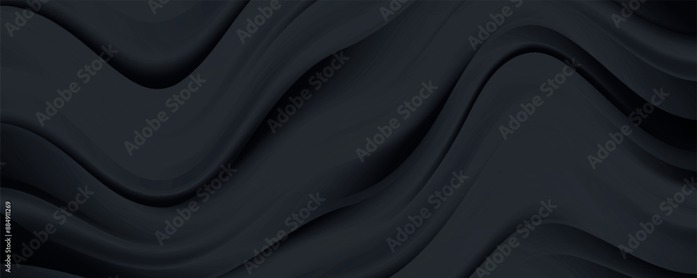 Obraz premium Dark black neutral abstract background for presentation design