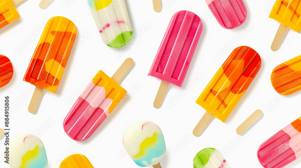 Ice cream of various flavors in flat design on white background. ice cream flavors, flat design, ice cream illustration, various flavors, colorful ice cream, ice cream scoop, dessert design, Ice cream of various flavors in flat design on white background. ice cream flavors, flat design, ice cream illustration, various flavors, colorful ice cream, ice cream scoop, dessert design,