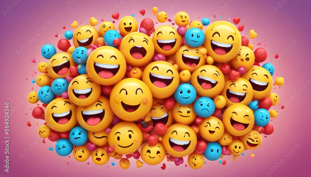 3D emoji colorful smile laughing happy modern and social media symbol 7 3D emoji colorful smile laughing happy modern and social media symbol 7