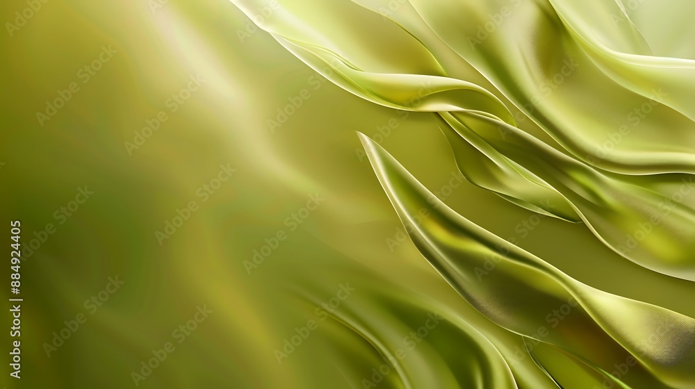 Obraz premium Plain olive smooth background designed golden ratio