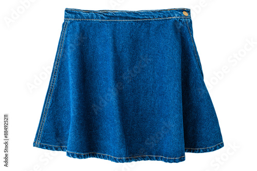 Quadro su tela デニムスカート（denim skirt)
