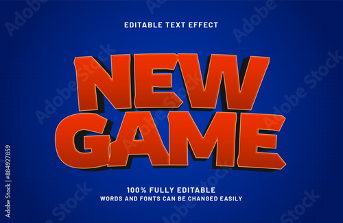 new game editable text effect in game and kids text style