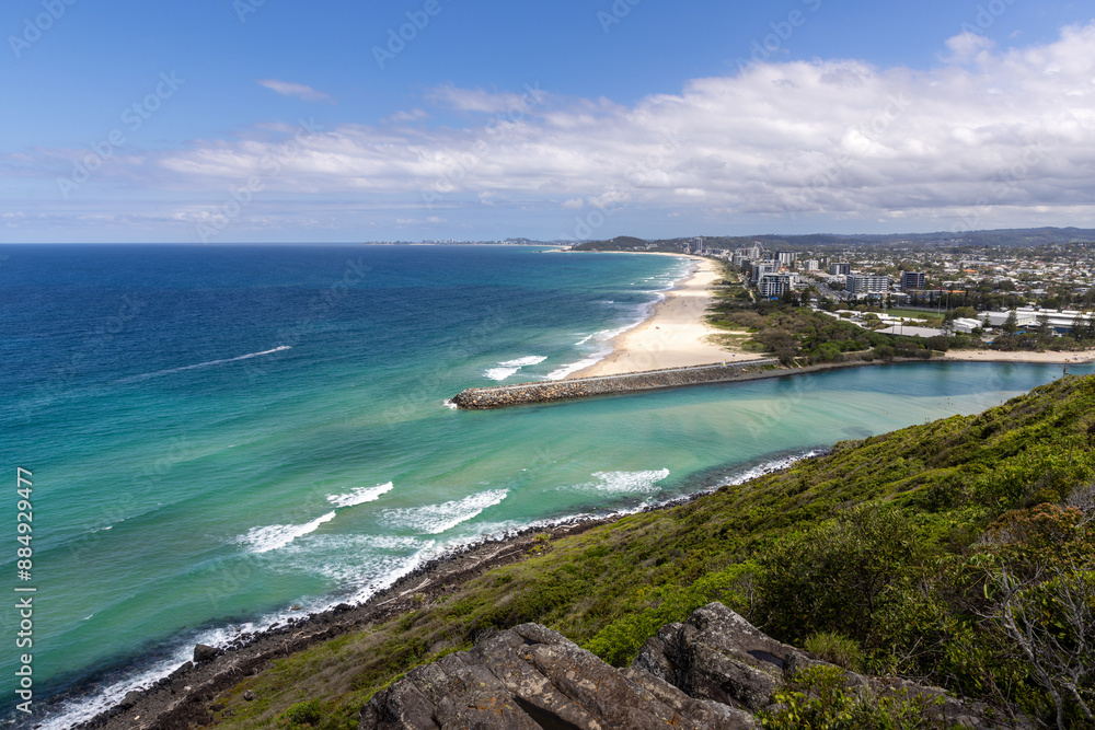 Scenic aerial view of Tweed Heads, Tweed River, Gold Coast Scenic aerial view of Tweed Heads, Tweed River, Gold Coast