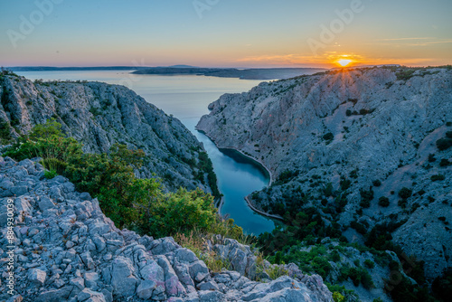 Fototapeta Naklejka Na Ścianę i Meble -  Zavratnica, one of Croatia's most beautiful bays