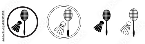  tennis racket vector icon. bat tennis championship match sign suitable for apps and websites UI designs.