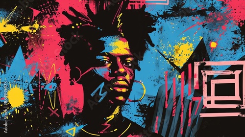 Abstract Portrait of a Young Man