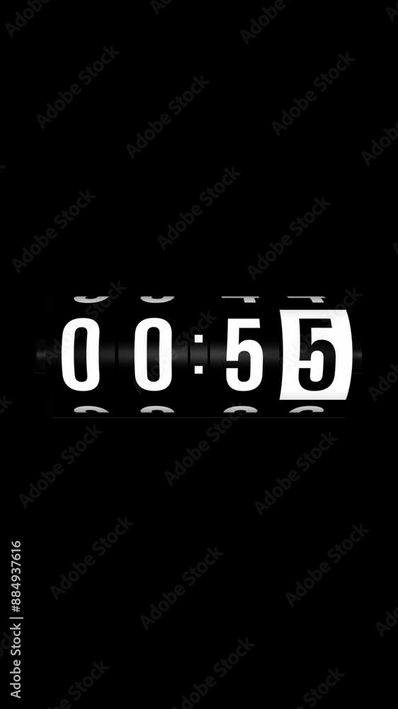 timer with mechanical numbers timer with mechanical numbers