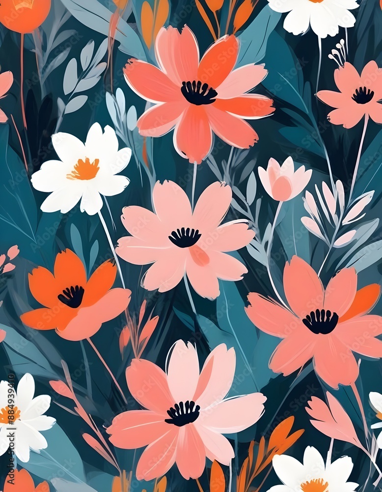 Abstract Floral Motifs backgrounds Abstract Floral Motifs backgrounds