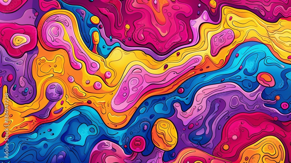 Abstract Colorful Swirls Abstract Colorful Swirls